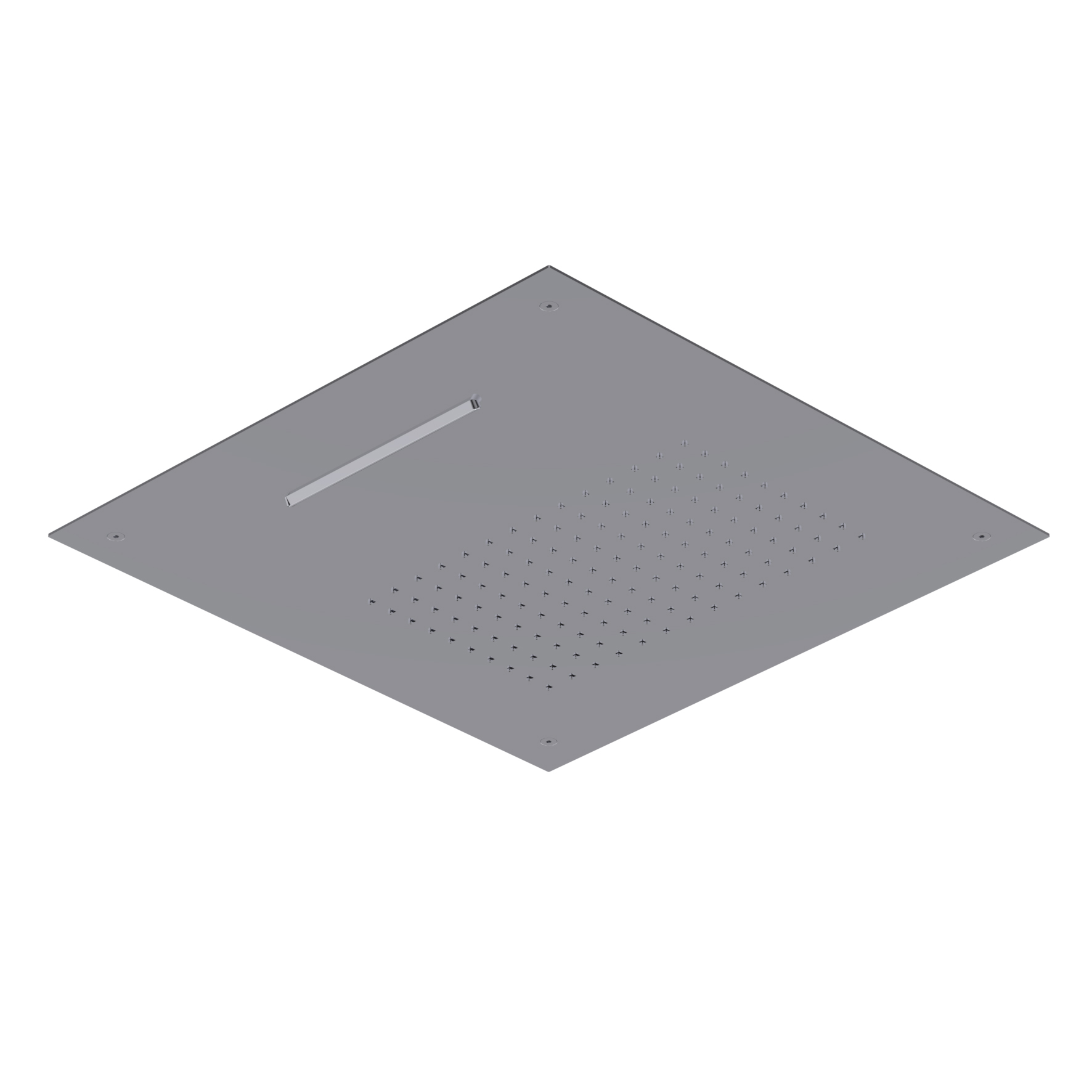 75A009 Встроенная душевая лейка из нержавеющей стали Ritmonio Cascata