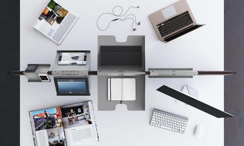 Steelbox by Metalway Лоток для документов из листового металла Zen Deska4va - Вид №1