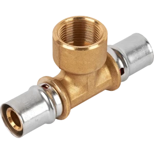 Тройник комбинированный Stout 20x3/4"x20 мм ВР латунь SFP-0007-003420 82306186 STLM-2181294