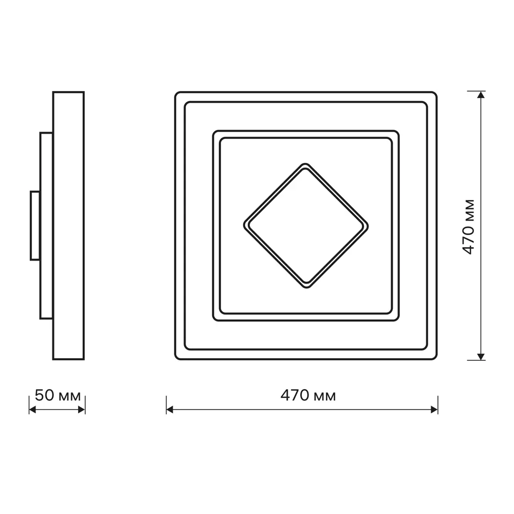Люстра потолочная светодиодная диммируемая Ritter Crystal 3D 52367 3 с д/у 120 Вт 40 м² регулируемый белый свет цвет белый 84856782 STLM-2029706  - Вид №14