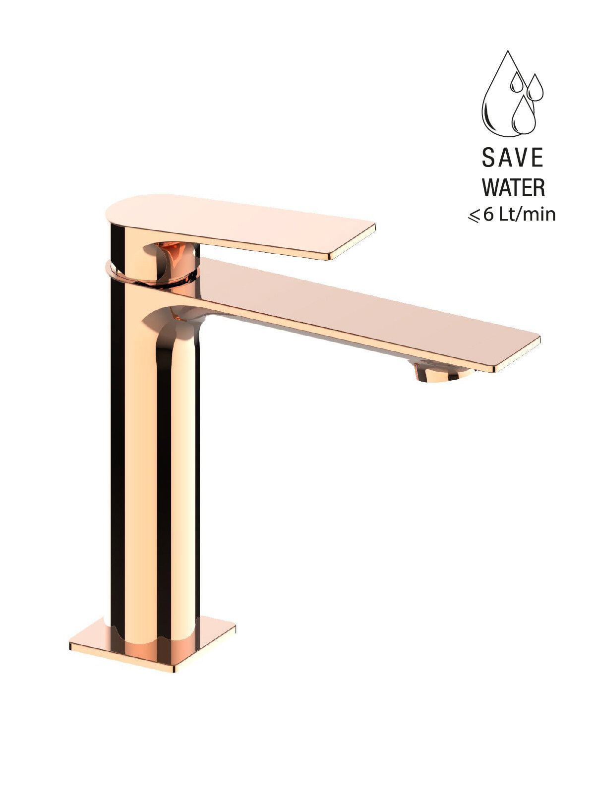 Однорычажный смеситель для раковины без слива Rubinetterie Frattini Narciso ARCH-00051367 - Вид №23