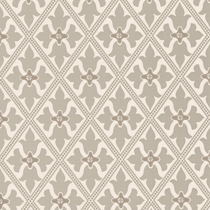 Traditional bathrooms Motivtapete Bayham Bayham - Little Greene  - Вид №1