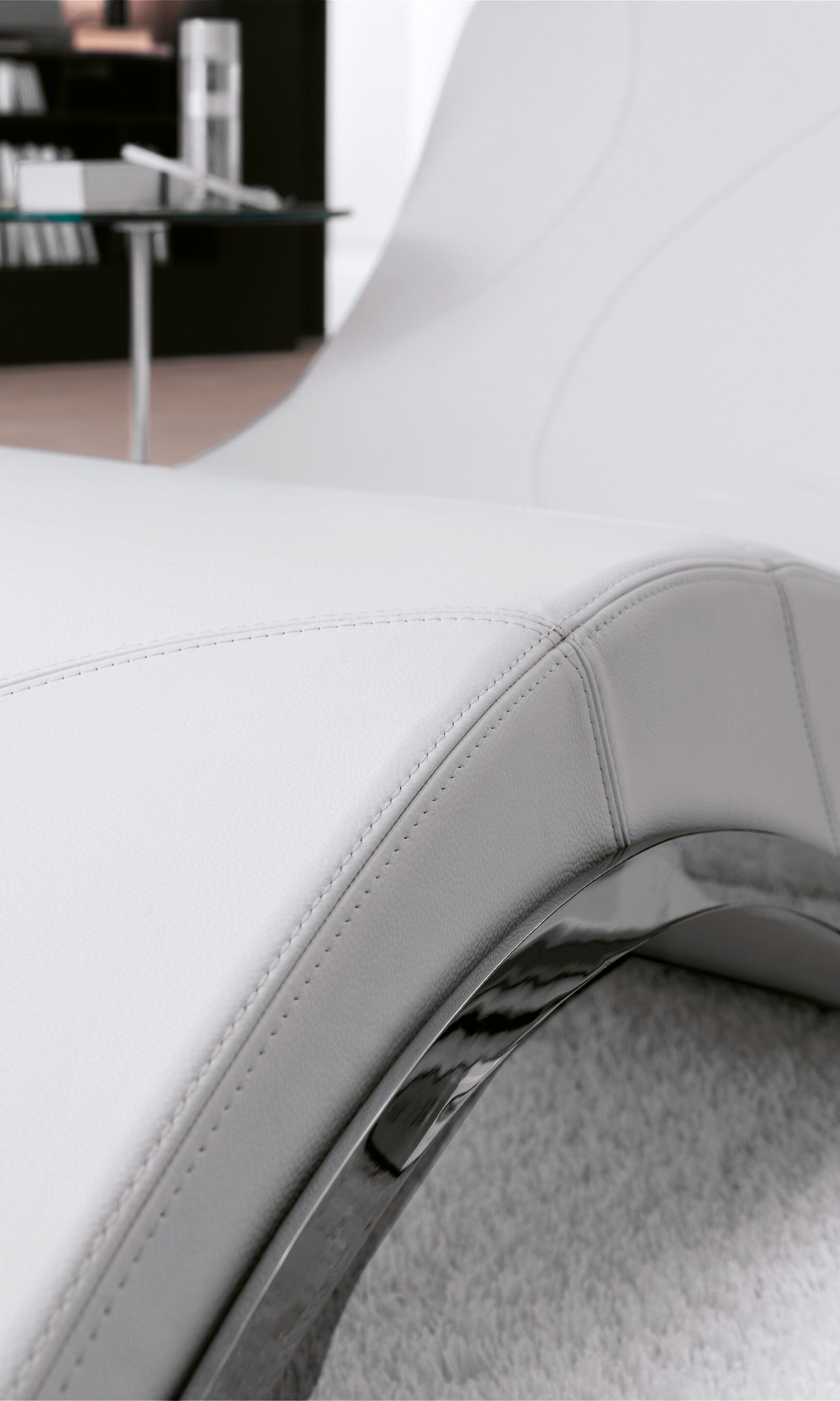 Кожаный шезлонг Cattelan italia SYLVESTER ARCH-00100721 - Вид №3