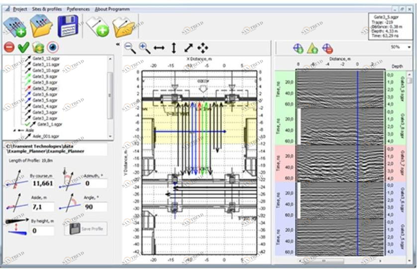 NOVATEST Программное обеспечение для обработки gpr и модуль 3d Indagini georadar, software sun-id-1512244