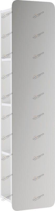 Аликанте пенал подвесной зеркальный, Alic.05.35 AQWELLA Alicante sun-id-277833