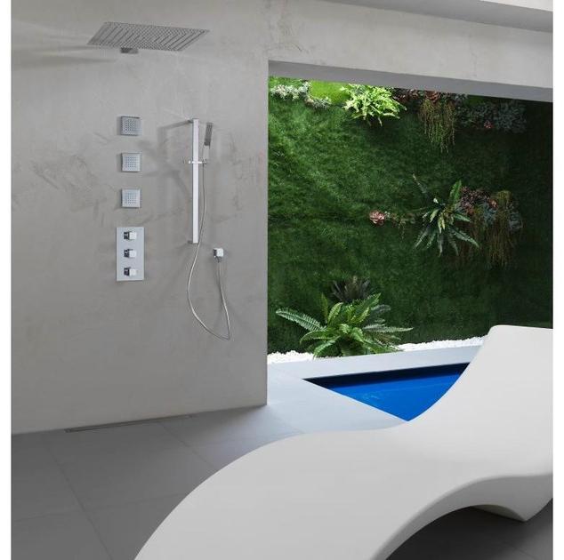 NOKEN Термостатический смеситель для душа с тарелкой Nk logic sun-id-1485829 - Вид №4