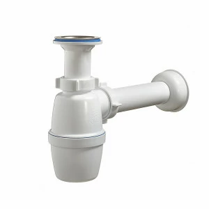 Сифон 1 1/2 40 с прямой трубкой 40мм В-40029 (О) В-40029