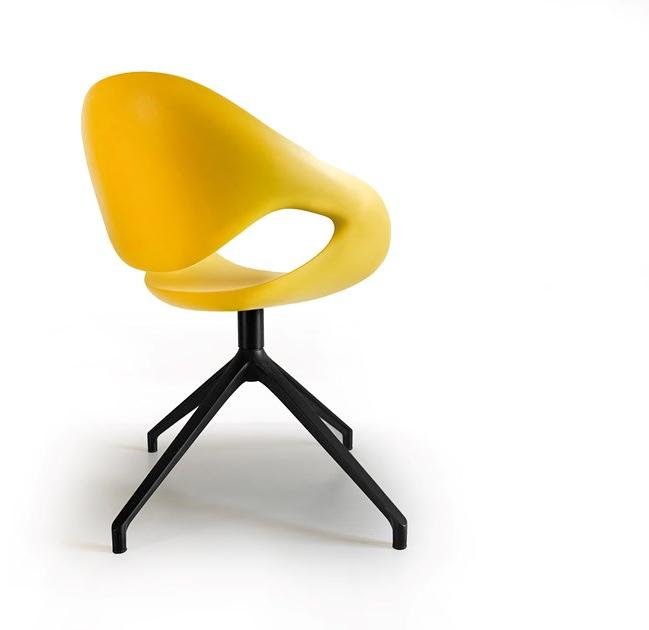 Tonon Стул из пеноматериала с металлической конической основой Moon 908.81 - Вид №3