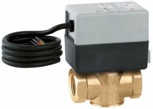 CALEFFI Двухходовой зонный клапан с электроприводом