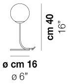 Vetreria Vistosi Настольная лампа с прямым светом из дутого стекла Puppet sun-id-1397635 - Вид №1