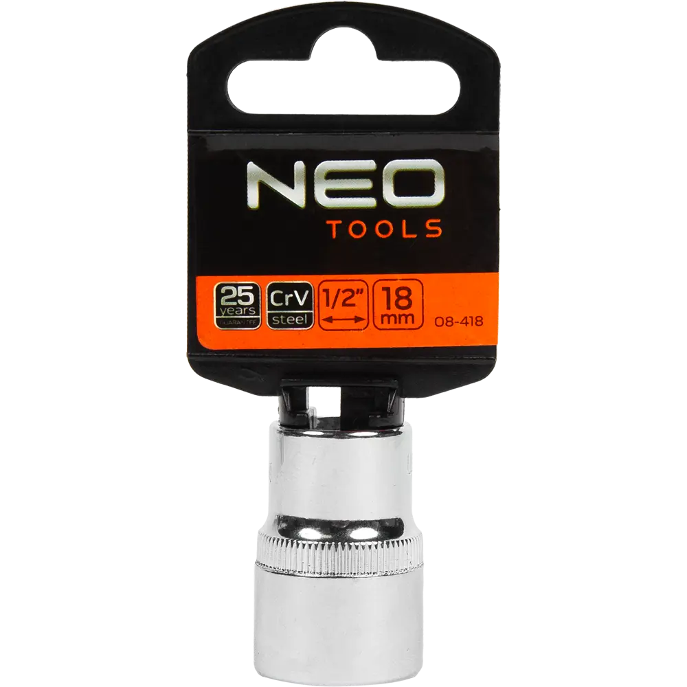 Торцевая головка Neo Tools, 1/2 дюйма, 18 мм 88287487 STLM-2068482 Santreyd  - Вид №2