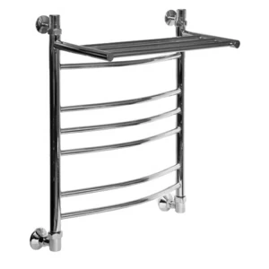Полотенцесушитель водяной Aquanet Хекла ЛД (г2) ВП 600x600, с верхней полкой