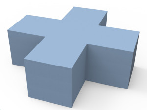 Модульная скамья из пены QM без спинки