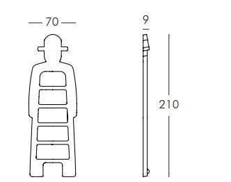 Сервопривод из полиэтилена SLIDE Mr Giò ARCH-00084697 - Вид №5