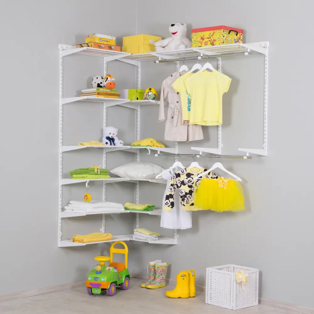 Направляющая навесная НСХ 55.6 см для систем хранения - белая сталь 82204961 STLM-0021915 - Вид №6