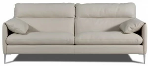 Duvivier Canapés 3-х местный кожаный диван со съемным чехлом Monaco Monaxd20, monaxd21, monaxd22