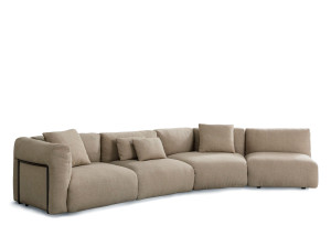 Ткань съемный садовый диван