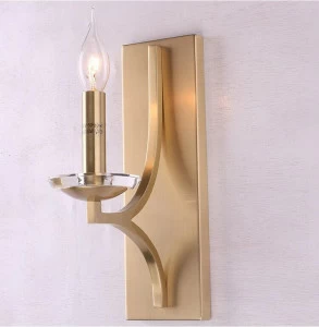 Бра настенное золотистое Newport 33101/A NEWPORT СВЕЧА 00-3888799 Золото