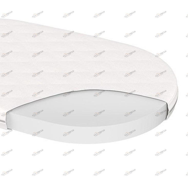 Матрас для кроватки Bed форплит, 6 см ELLIPSE ELLIPSE BED 351679 Белый Santreyd 