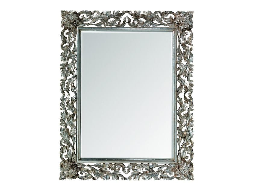 Прямоугольное зеркало с металлической рамой Gaia Mobili Complements ARCH-00072740