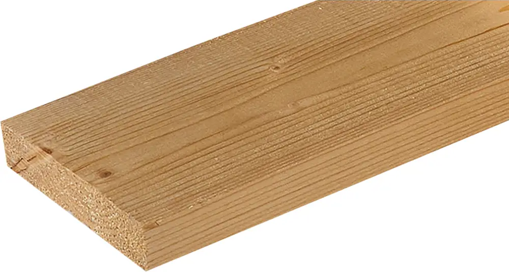 Santreyd - Строганая доска из сосны 20х96х3000 мм для строительства и отделки 82134775