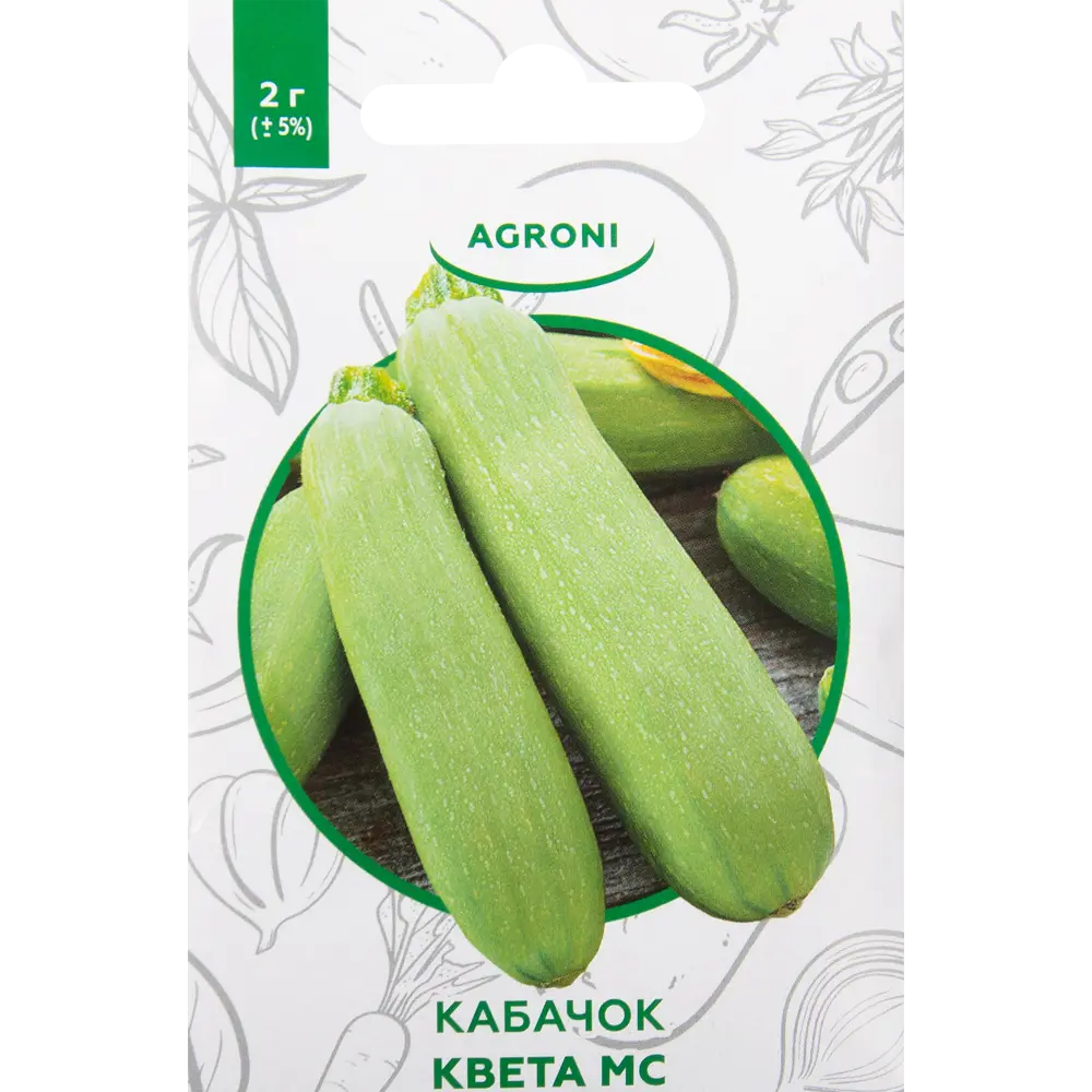 Семена Кабачок «Квета МС» XS 82457691 STLM-2180301 AGRONI 