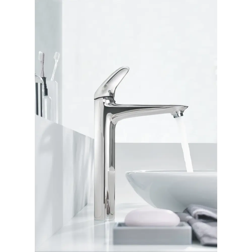 Смеситель для раковины Grohe Wave высокий однорычажный цвет хром 19468120 STLM-2113283 - Вид №4