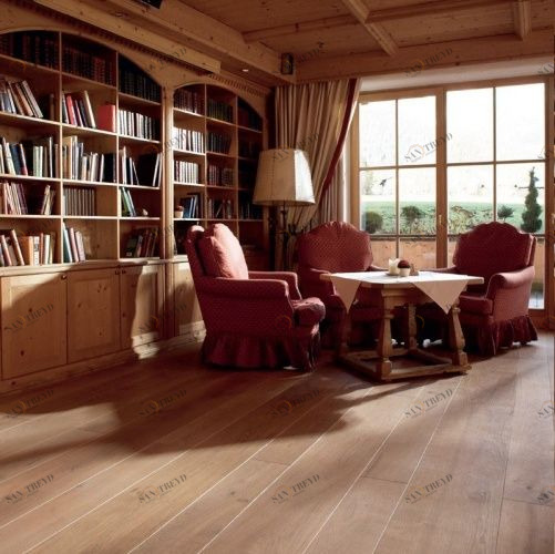 Паркетная доска Teka Trinity Антик 13198 Дуб Кантри (Рельефная) 3500х250 мм 2500200035