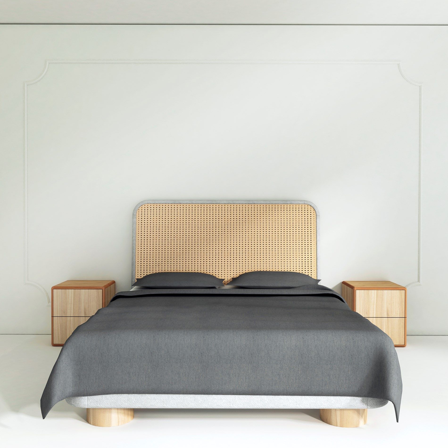 Деревянная двуспальная кровать WUDA MANAO ARCH-00070391 - Вид №6