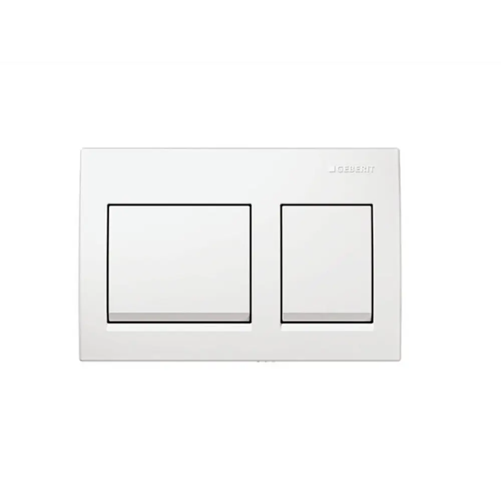 Панель смыва Geberit Alpha 35 - белая пластиковая панель для инсталляции 87483957 STLM-0074099 - Вид №1