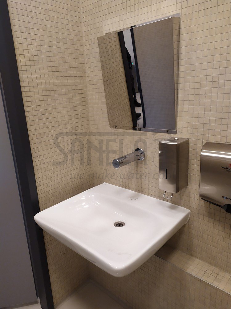 03420 Автоматический настенный смеситель, 24 В пост. SANELA  - Вид №2