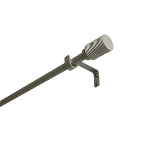 Настенный карниз раздвижной однорядный KREAFORTA Корк 2 d16/19 160-300 см металл цвет никель