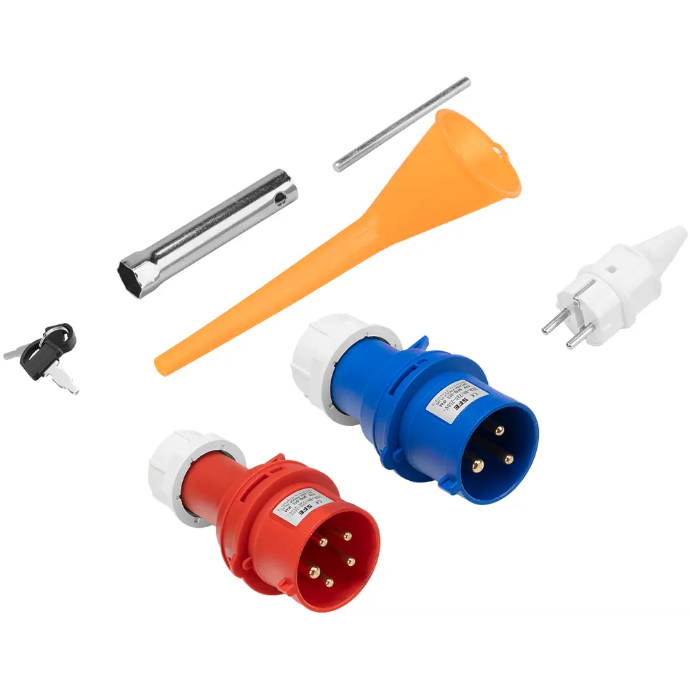 Генератор бензиновый Denzel PS-90 ED-3, 9 кВт STLM-2165666 - Вид №10