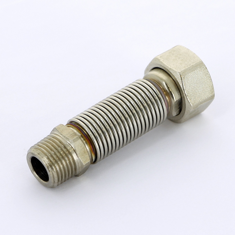 Подводка для воды НВ Flexorapid из нержавеющей стали EMMETI 1/2"х3/4" 6.5-12.5см 02412616 - Вид №1