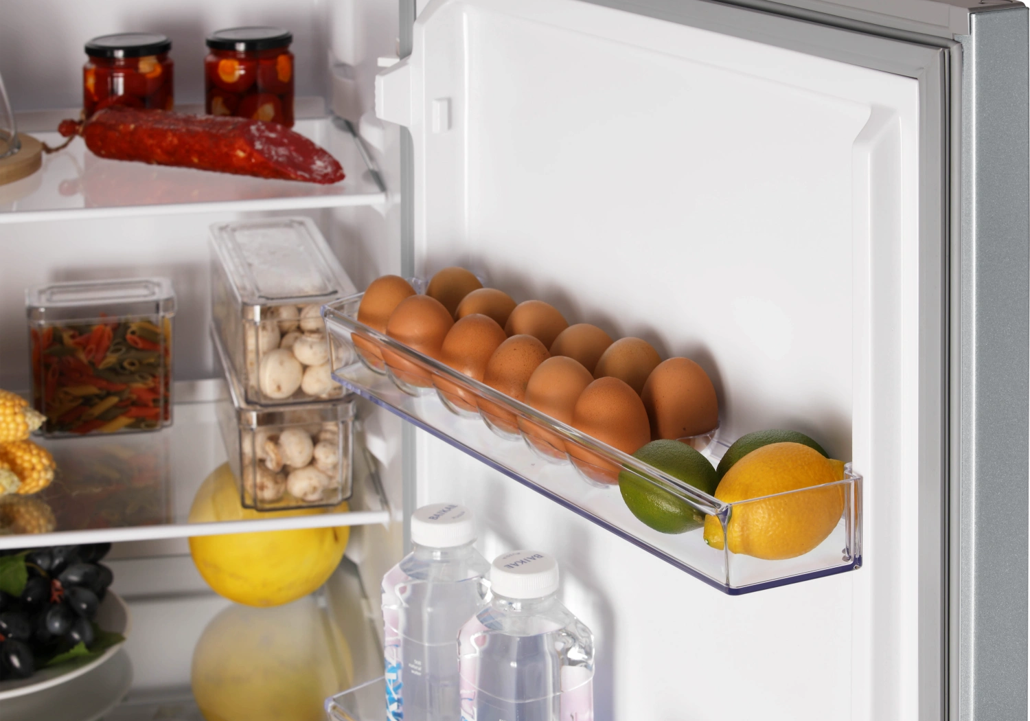 9291895 Холодильник с морозильником   NORD NRB 132 S серебристый STDN-0031189 - Вид №3