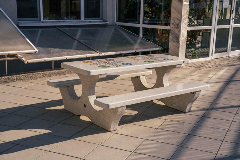 ENCHO ENCHEV - ETE Бетонный стол для общественных мест / игровой стол  117  - Вид №1