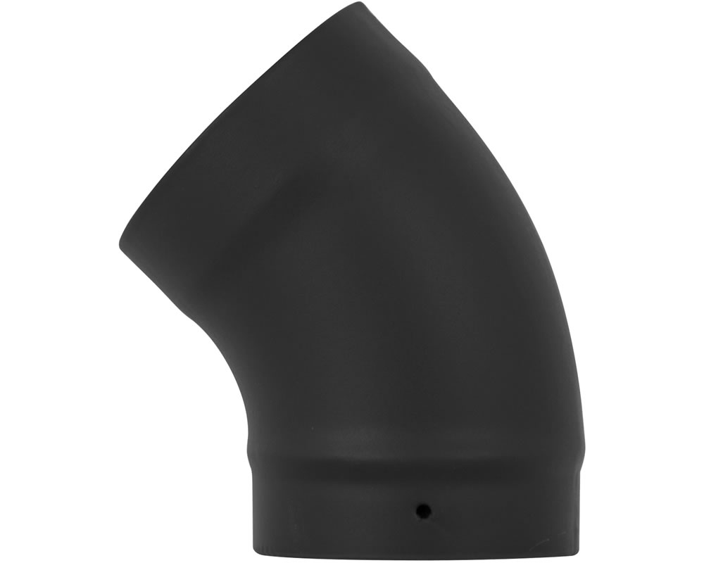 PFS121 135 градусов коленчатая труба для печи - без двери Сarronheating 