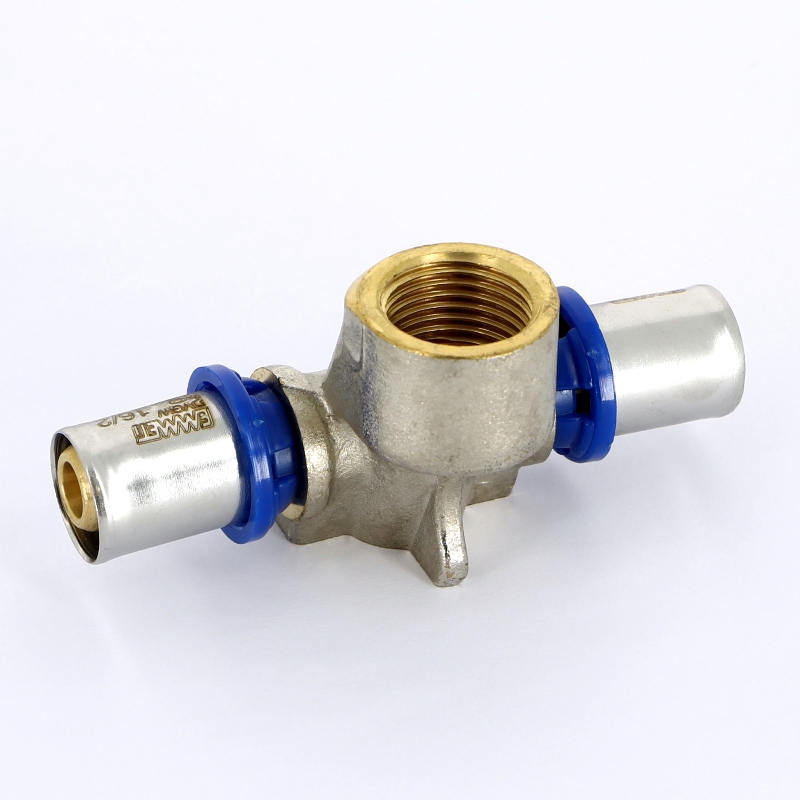 Водорозетка пресс-В проходная EMMETI 16х1/2"х16 28101620 - Вид №2