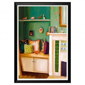 896519326_1818 Арт-постер "Зайчик спрятался" Object Desire