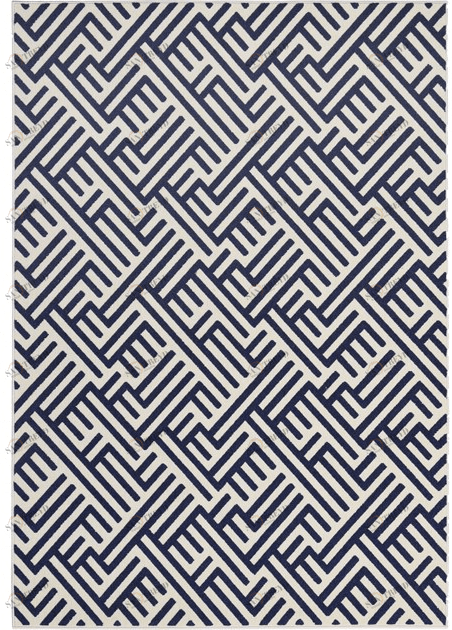 De Dimora Прямоугольный коврик из полиэстера с геометрическими мотивами для улицы Outdoor sun-id-1416778