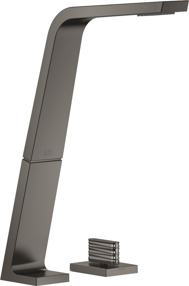 13717705-99_1_20005705-99_1_20005706-99_1 Смеситель для умывальника на три отверстия без сливного гарнитура - dark platinum matt Dornbracht CL.1