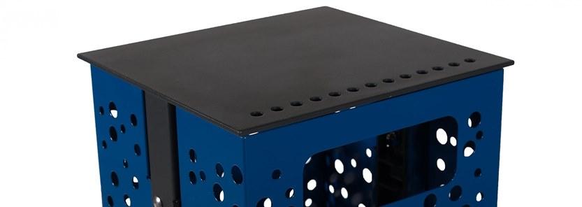 Euroform W Контейнер для мусора металлический с крышкой  866  - Вид №2