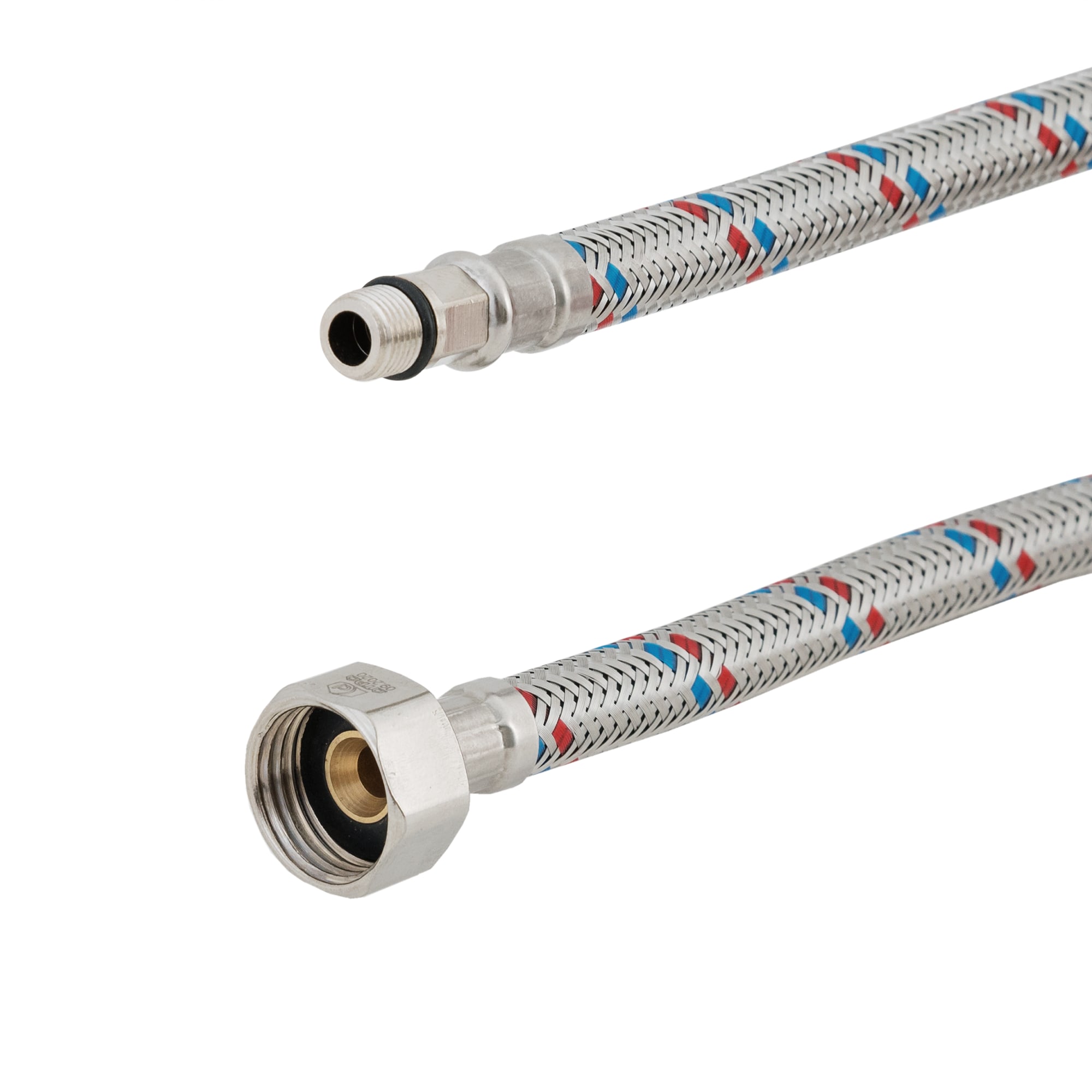 82894092 Гибкая подводка для воды, 1/2", М10 ,штуцер-гайка, 60 см Santreyd  - Вид №1