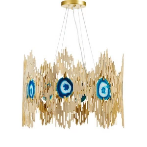 Подвесной светильник Boho 6 gold от Delight Collection 9275P-6 DELIGHT COLLECTION ДИЗАЙНЕРСКИЕ 243829 Золотой