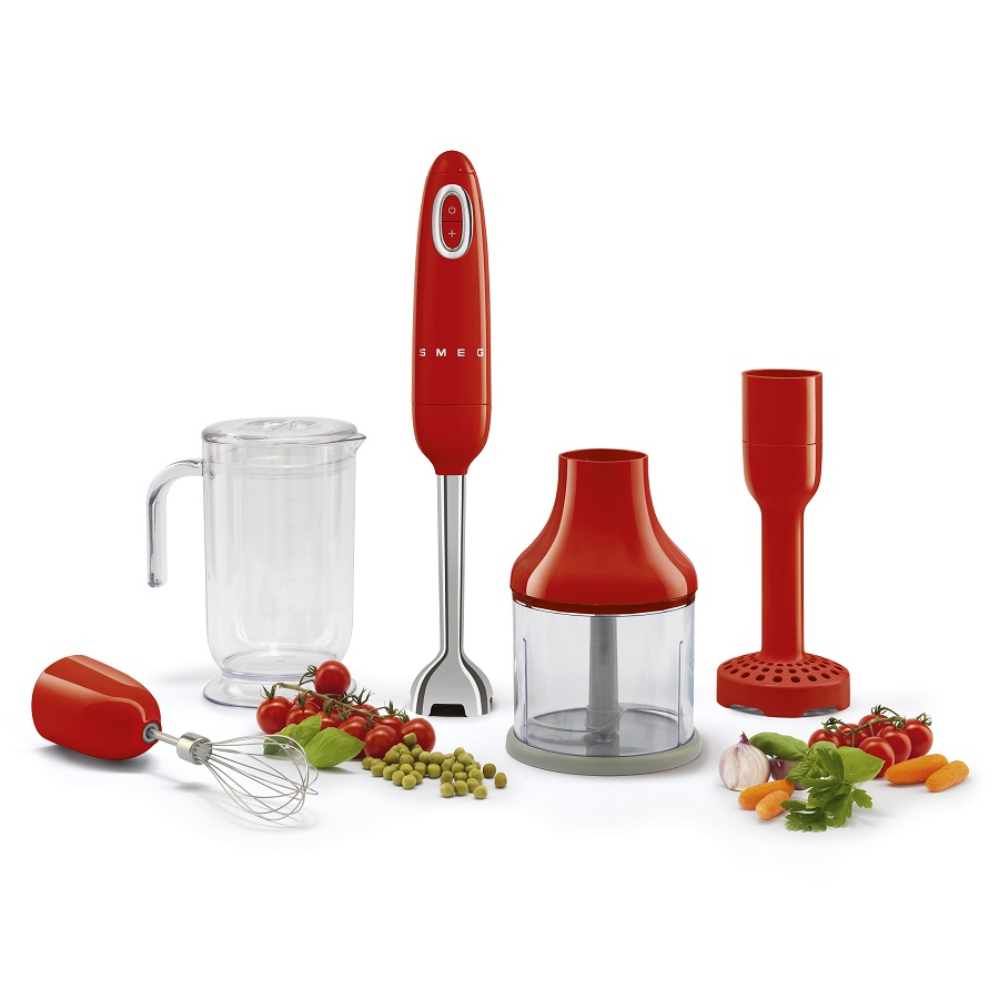 Блендер погружной Smeg HBF02, красный HBF02RDEU - Вид №1