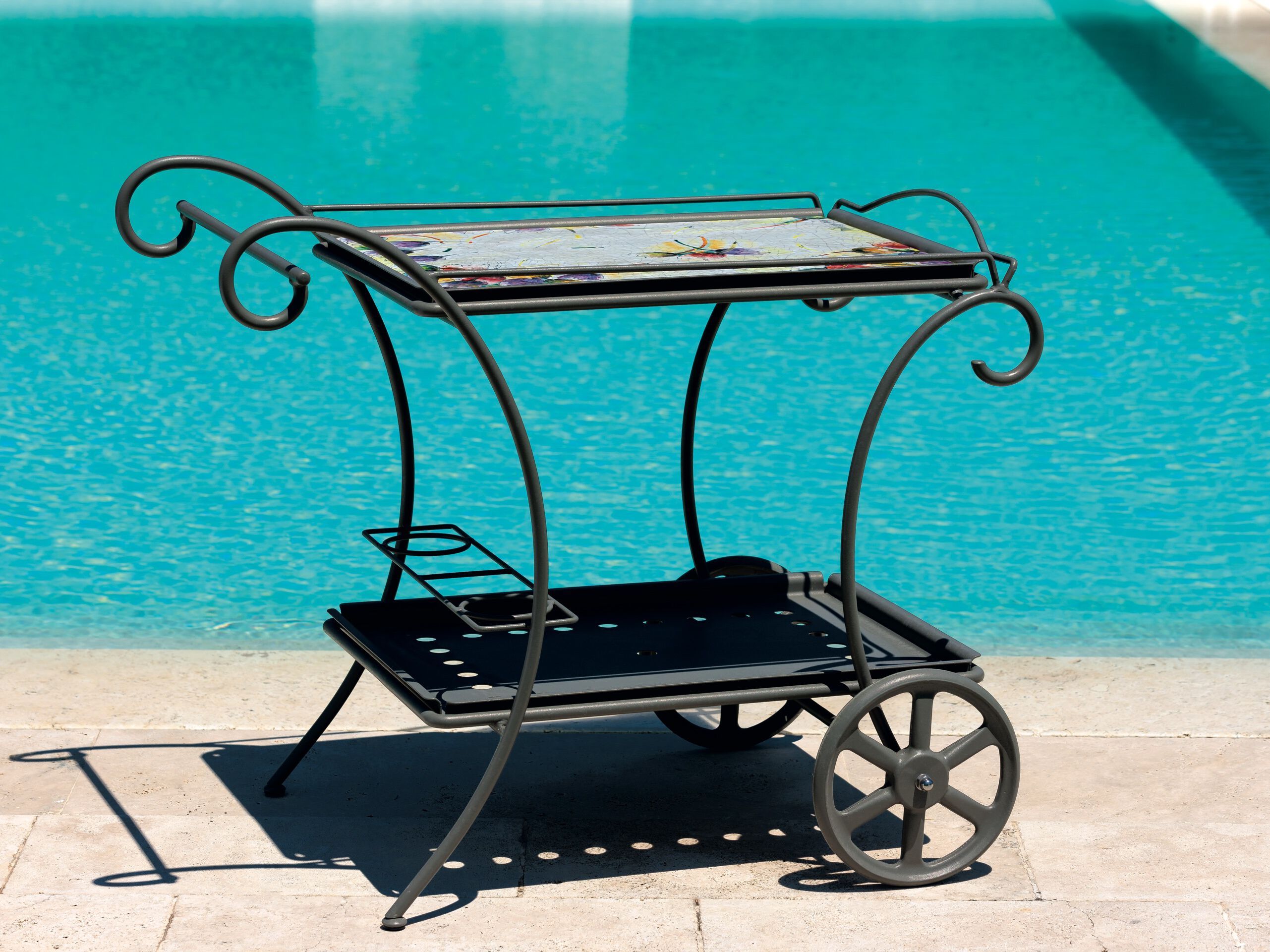 Корзина для еды из фаянса и нержавеющей стали DOMIZIANI ALFRED ARCH-00114961 - Вид №1