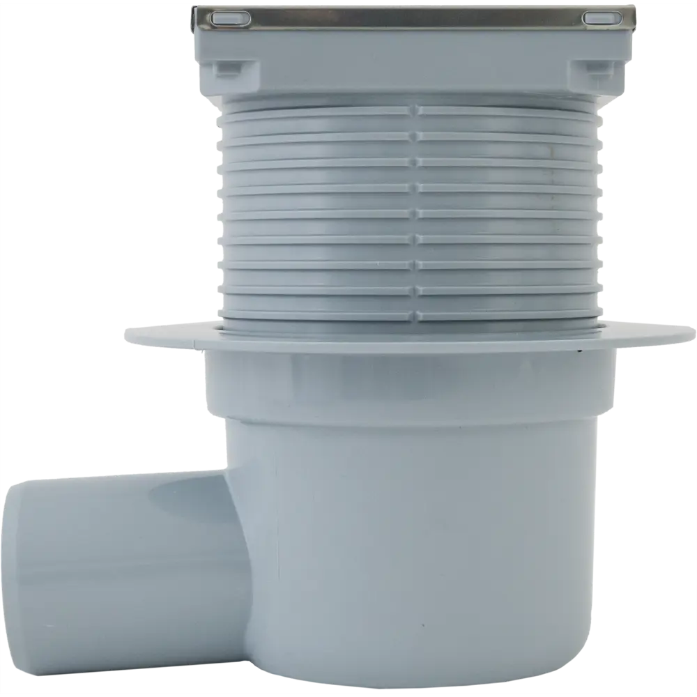 Трап для душа Ани пласт сухой затвор горизонтальный слив 100x100 мм полипропилен STLM-2005710 - Вид №3