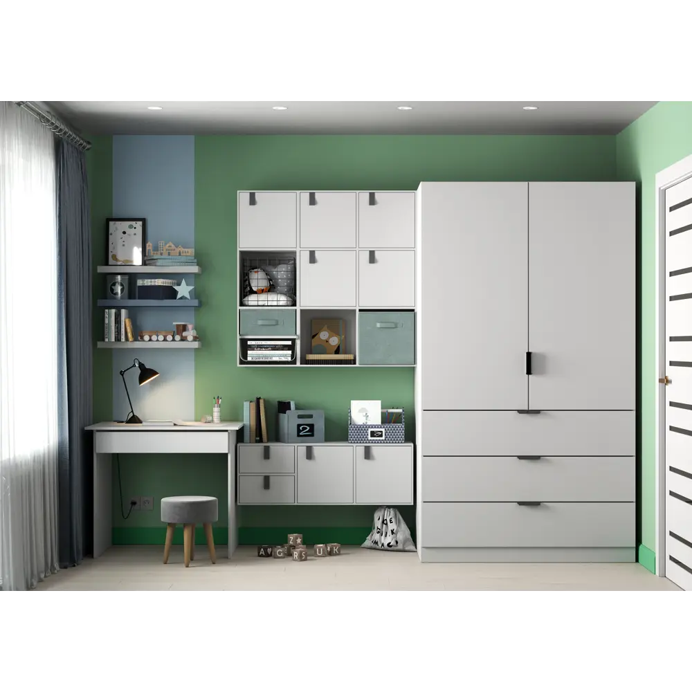 SPACEO Стеллаж «Куб» — модульная система хранения на 6 секций 82731914 STLM-0034905 - Вид №10