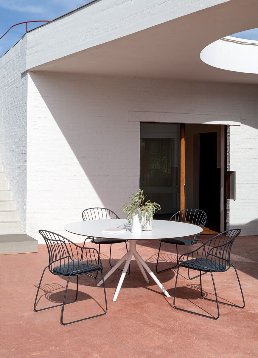 Круглый садовый стол HPL Potocco OTX ARCH-00094708 - Вид №3