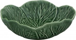 10600156 Bordallo Pinheiro Салатник с резным краем Bordallo Pinheiro Капуста 15см, керамика Керамика